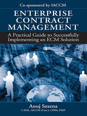 cover image of Enterprise Contract Management